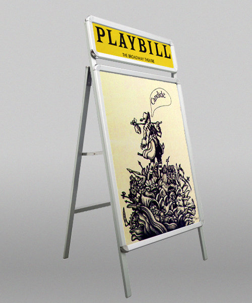 Штендер A-board+ односторонний