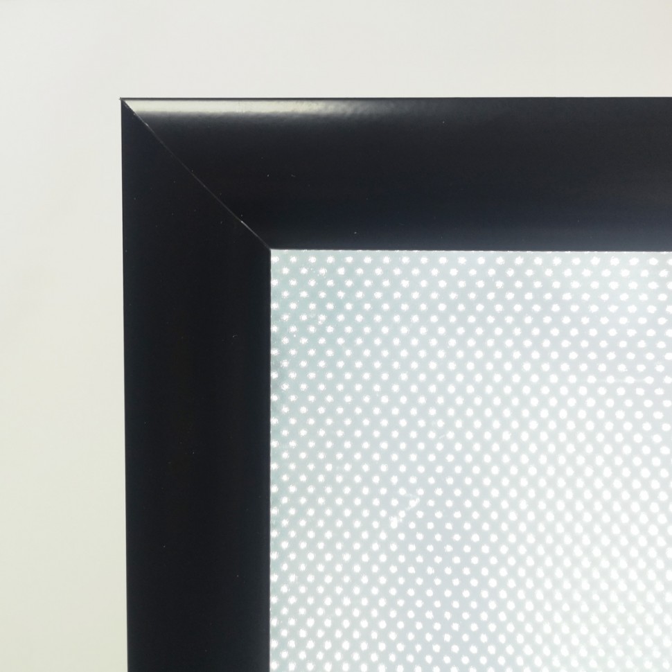 Световая панель FrameLED Black с клик-профилем (A4-2AA) 